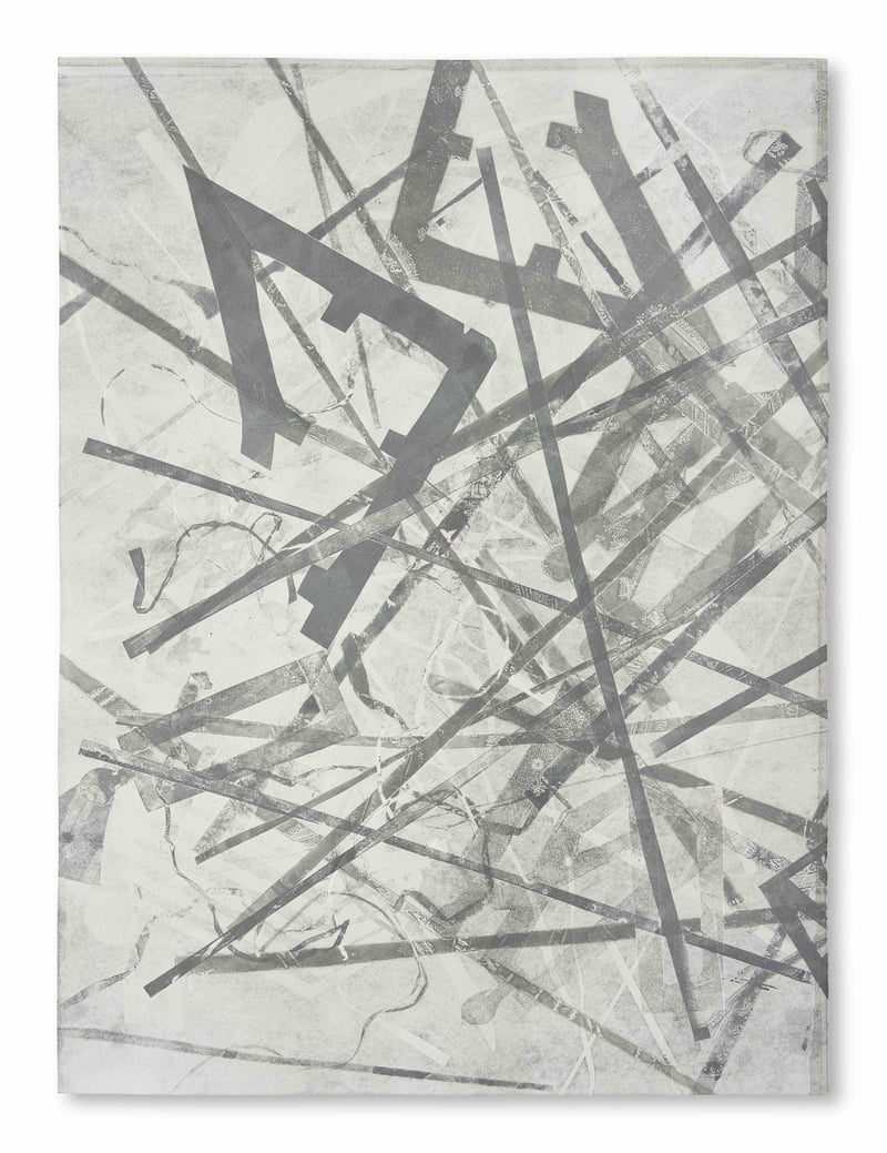 Urban Layers II (mono print)