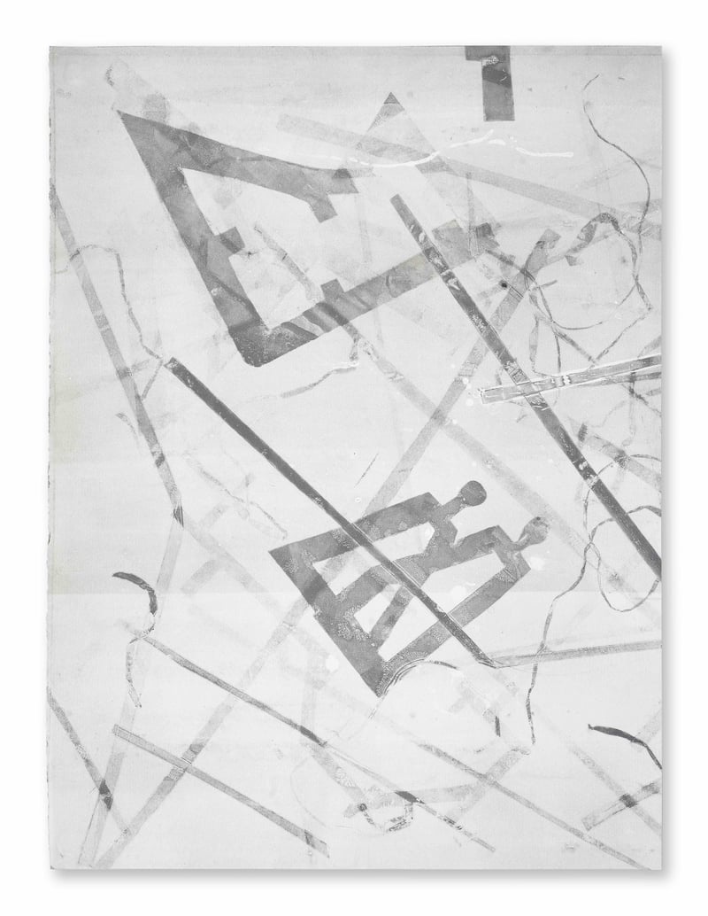 Urban Layers V (mono print)