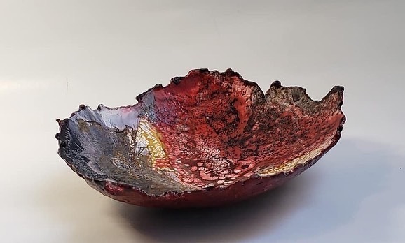 Medium Red Bowl
