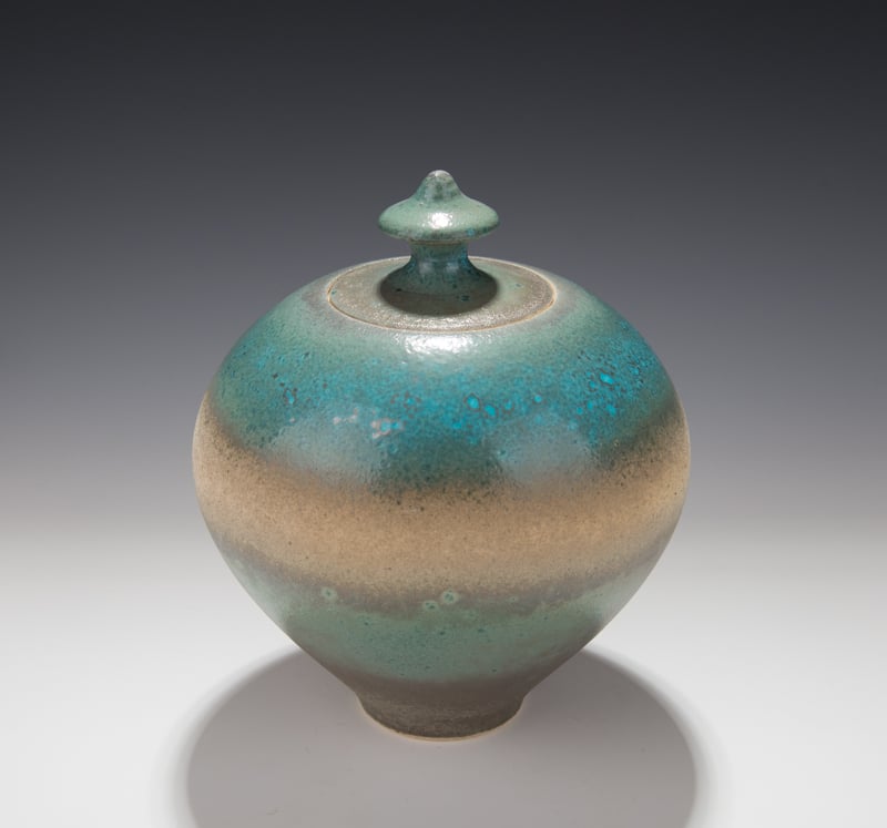 Treasure Jar, Baking Soda Blue