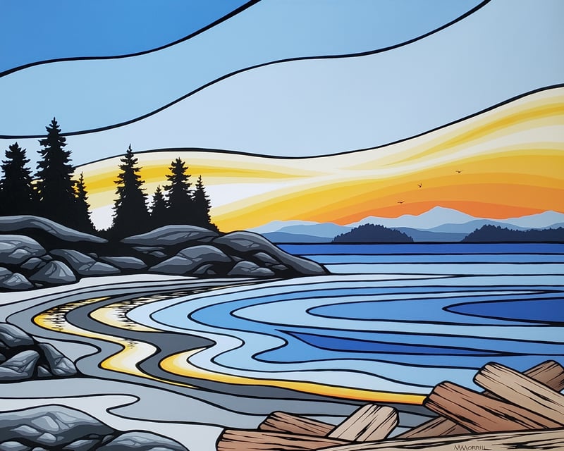Peaceful Coast II