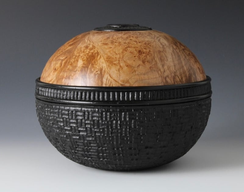 Maple Burl Basket