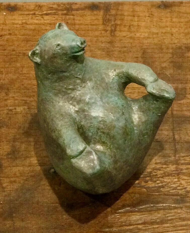 Yoga Bear “Boat Poseâ€