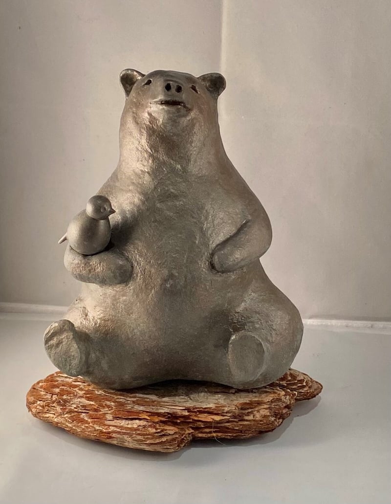 Bird Lover Bear