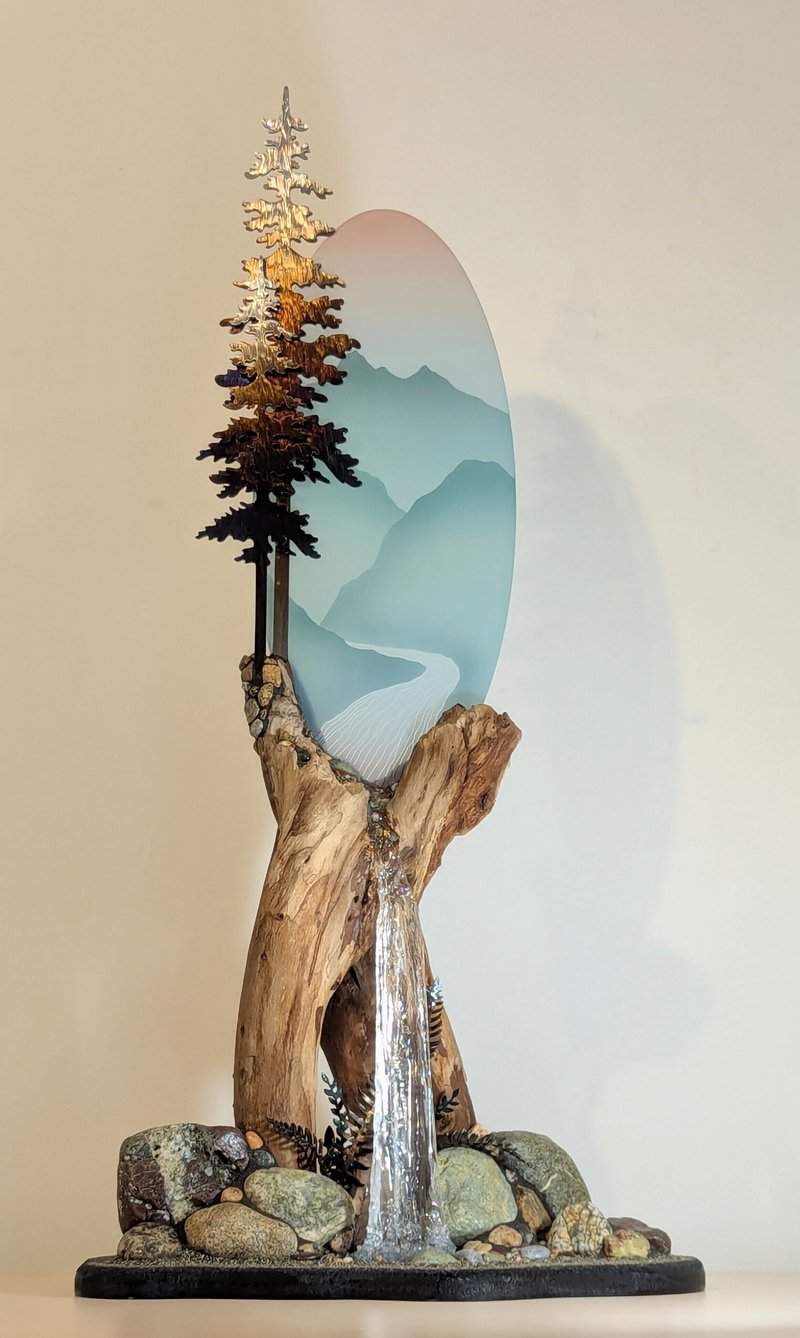 Oval Waterfall