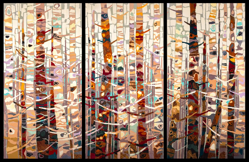 Upper World (Triptych)