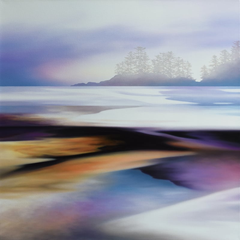 Morning Island Shore Serenity
