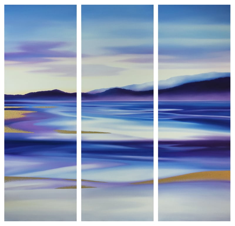 Island Serenity II (Triptych)