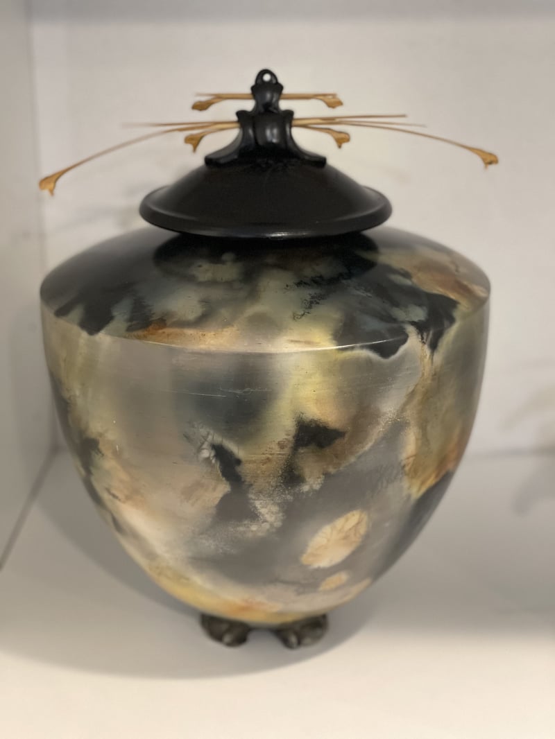 Large Vase with Double Top
